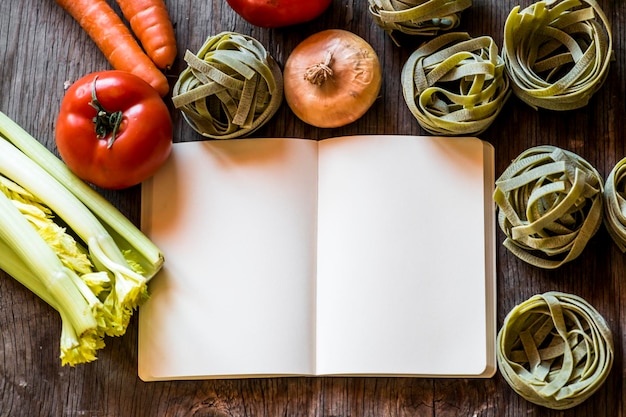 Carte de rețete și ingrediente